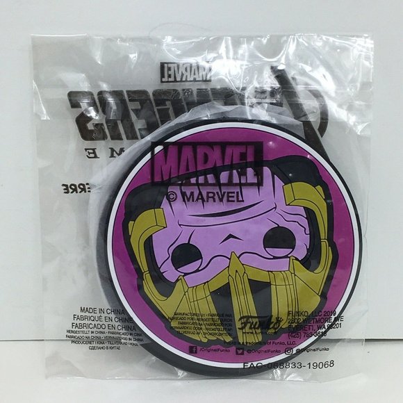 Funko Marvel Avengers Endgame Coaster Set Iron Man And Thanos End Game New - Picture 8 of 12